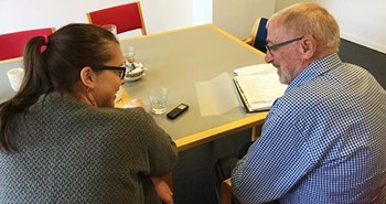 Poul er på forkant med sin demenssygdom