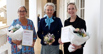 Prinsesse overrakte demenspriser på Nationalmuseet
